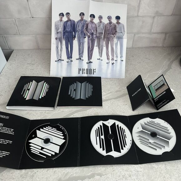 Official BTS Proof Album Standard Edition Album Plus Extra Item (last 2 picture) - Picture 11 of 12